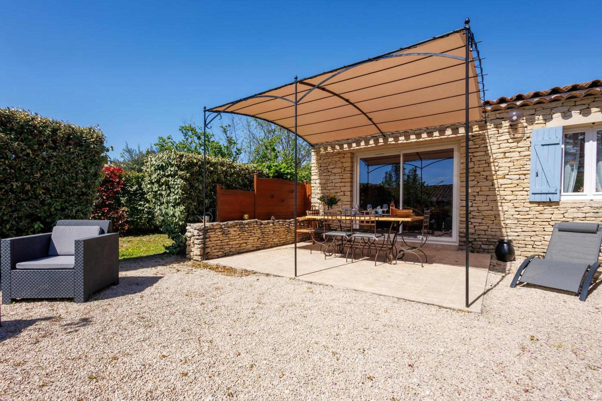 Lou Karo - Piscine Partagee - Parking Prive Vila Gordes Exterior foto